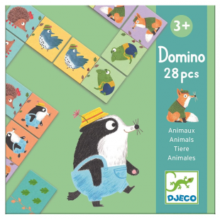 Djeco - Domino Animaux